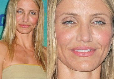 Co się stało z twarzą Cameron Diaz? (PORÓWNAJCIE!)