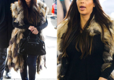 Kim Kardashian W WIELKIM FUTRZE!