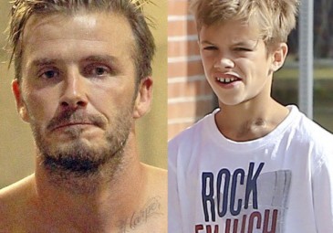 10-letni syn Beckhama ma tatuaż na szyi! (FOTO)
