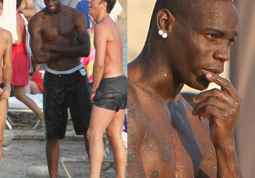 Balotelli na wakacjach...