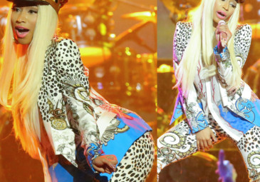 Nicki Minaj WYPINA TYŁEK w panterkę!